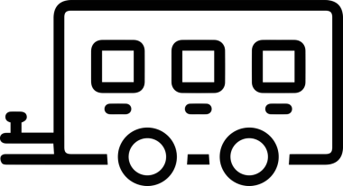 Kamyon simgesi vektör illüstrasyonu