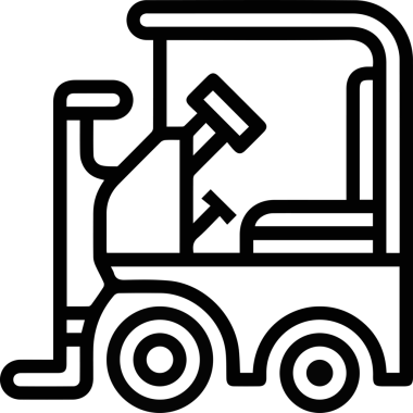 Kamyon simgesi vektör illüstrasyonu