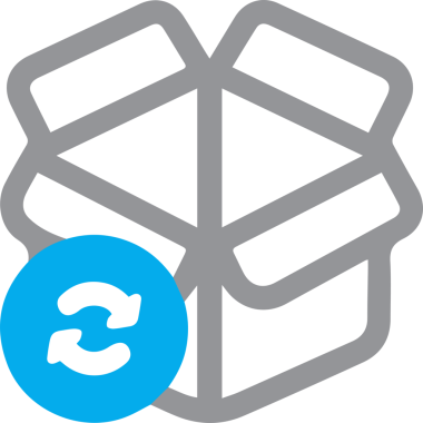 Kamyon simgesi vektör illüstrasyonu