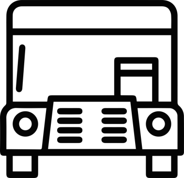 Kamyon simgesi vektör illüstrasyonu