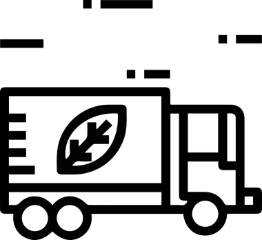 Kamyon simgesi vektör illüstrasyonu