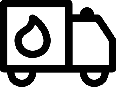 Kamyon simgesi vektör illüstrasyonu