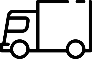 Kamyon simgesi vektör illüstrasyonu