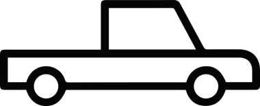 Kamyon simgesi vektör illüstrasyonu