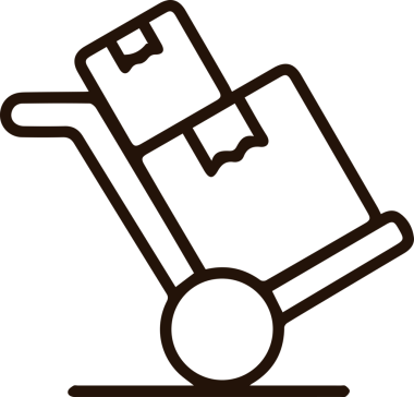 Kamyon simgesi vektör illüstrasyonu