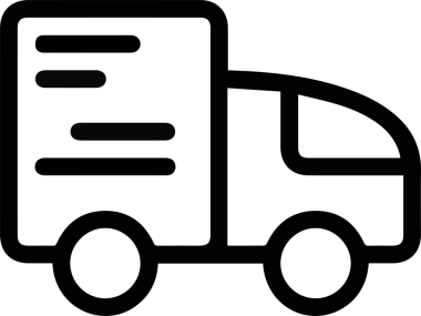 Kamyon simgesi vektör illüstrasyonu