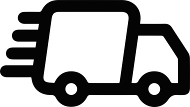 Kamyon simgesi vektör illüstrasyonu