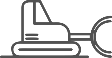 Kamyon simgesi vektör illüstrasyonu