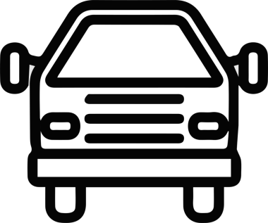 Kamyon simgesi vektör illüstrasyonu