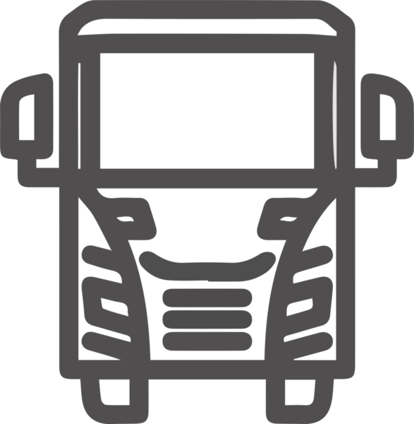 Kamyon simgesi vektör illüstrasyonu