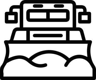 Kamyon simgesi vektör illüstrasyonu