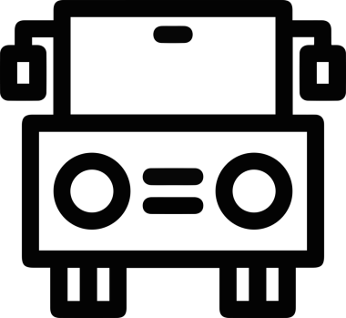 Kamyon simgesi vektör illüstrasyonu