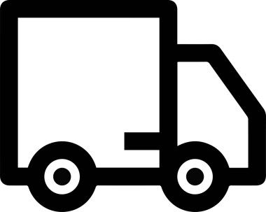 Kamyon simgesi vektör illüstrasyonu