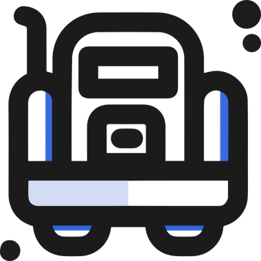 Kamyon simgesi vektör illüstrasyonu