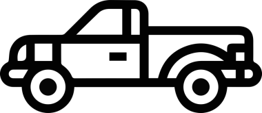 Kamyon simgesi vektör illüstrasyonu