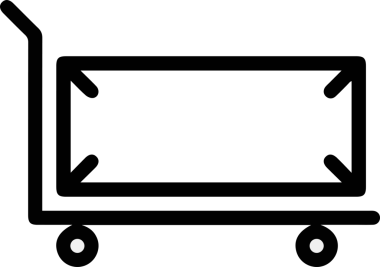 Kamyon simgesi vektör illüstrasyonu