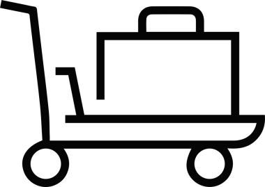 Kamyon simgesi vektör illüstrasyonu