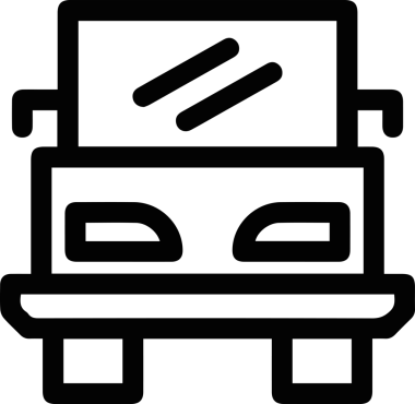 Kamyon simgesi vektör illüstrasyonu