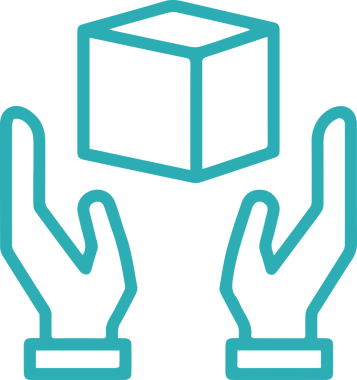 Kamyon simgesi vektör illüstrasyonu