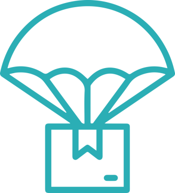 Kamyon simgesi vektör illüstrasyonu