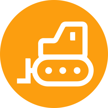 Kamyon simgesi vektör illüstrasyonu