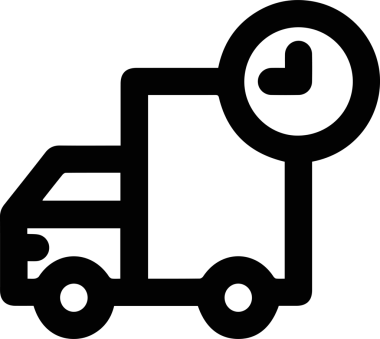 Kamyon simgesi vektör illüstrasyonu