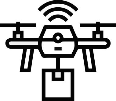 Kamyon simgesi vektör illüstrasyonu