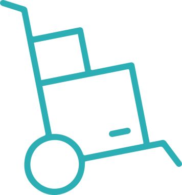 Kamyon simgesi vektör illüstrasyonu