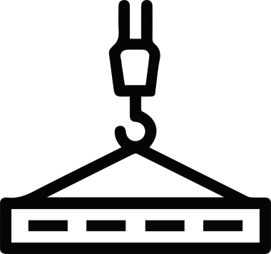 Kamyon simgesi vektör illüstrasyonu