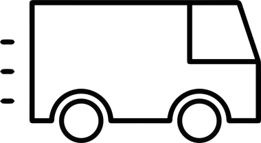 Kamyon simgesi vektör illüstrasyonu