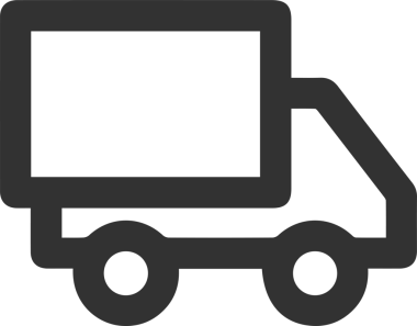 Kamyon simgesi vektör illüstrasyonu