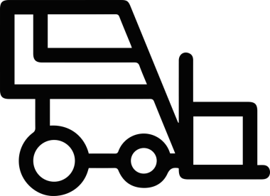 Kamyon simgesi vektör illüstrasyonu