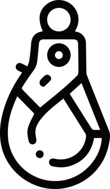 Kamyon simgesi vektör illüstrasyonu