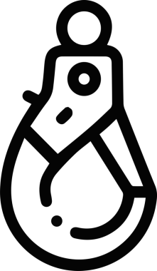 Kamyon simgesi vektör illüstrasyonu