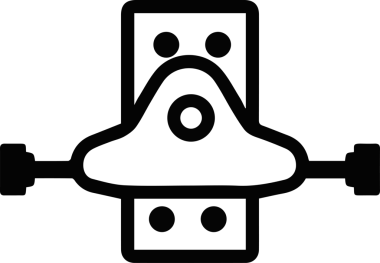 Kamyon simgesi vektör illüstrasyonu