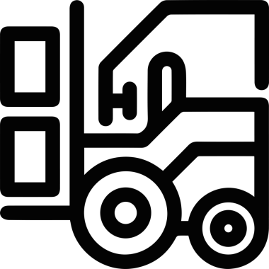 Kamyon simgesi vektör illüstrasyonu