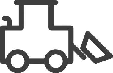 Kamyon simgesi vektör illüstrasyonu