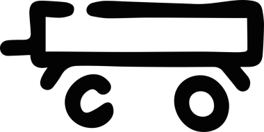 Kamyon simgesi vektör illüstrasyonu