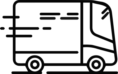 Kamyon simgesi vektör illüstrasyonu