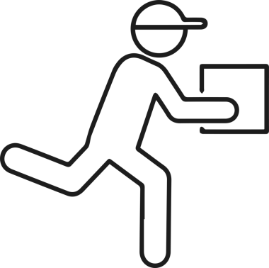 Kamyon simgesi vektör illüstrasyonu