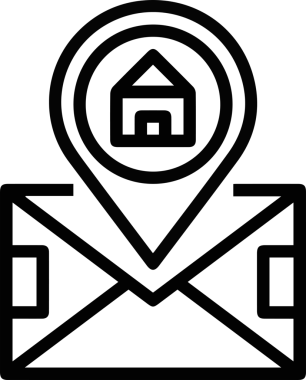 Kamyon simgesi vektör illüstrasyonu