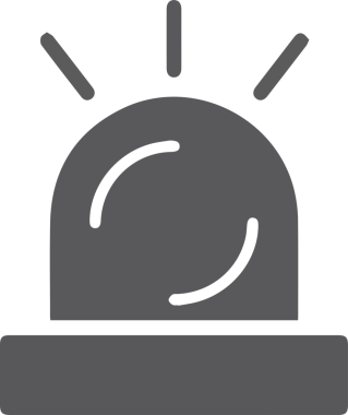 Dikkat simgesi simgesi vektör resimleme uyarısı