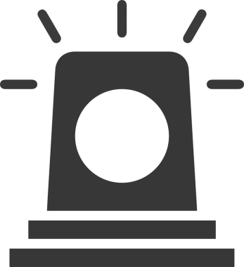 Dikkat simgesi simgesi vektör resimleme uyarısı