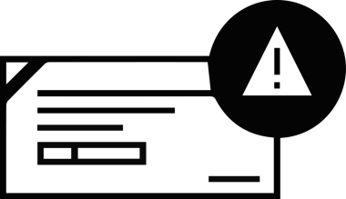 Dikkat simgesi simgesi vektör resimleme uyarısı