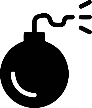 Dikkat simgesi simgesi vektör resimleme uyarısı