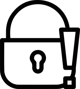 Dikkat simgesi simgesi vektör resimleme uyarısı