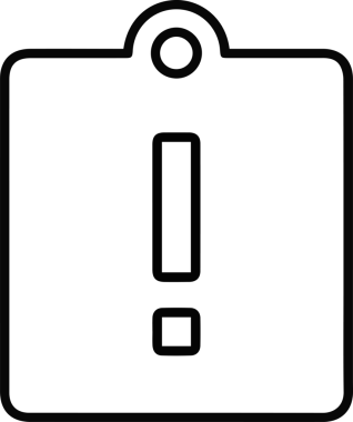 Dikkat simgesi simgesi vektör resimleme uyarısı