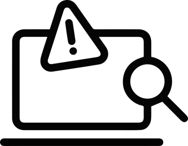 Dikkat simgesi simgesi vektör resimleme uyarısı