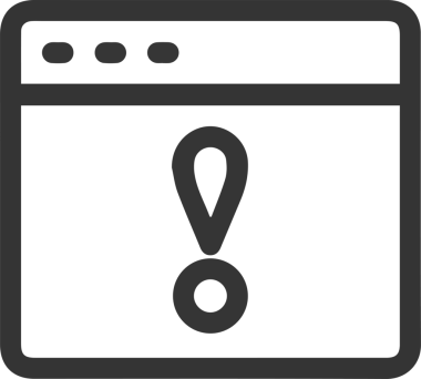Dikkat simgesi simgesi vektör resimleme uyarısı