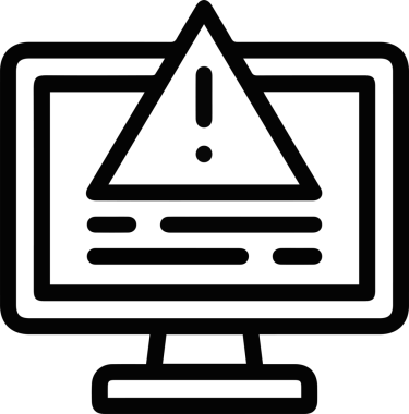 Dikkat simgesi simgesi vektör resimleme uyarısı